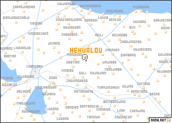 map of Hehualou