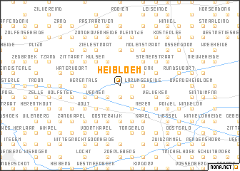 map of Heibloem