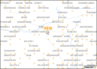 map of Heid