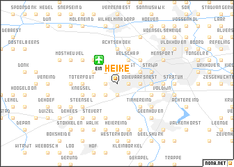 map of Heike