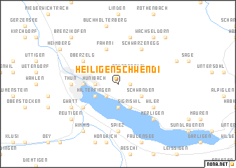 map of Heiligenschwendi