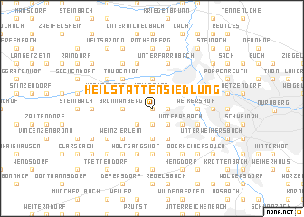 map of Heilstätten-Siedlung