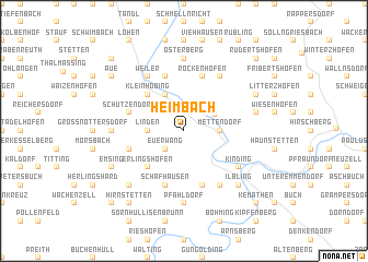 map of Heimbach