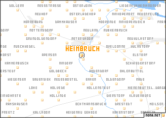 map of Heimbruch