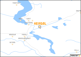 map of Heimdal