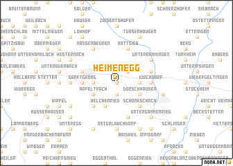 map of Heimenegg