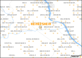 map of Heimersheim