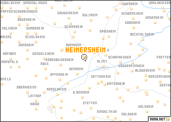 map of Heimersheim