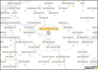 map of Heimsheim