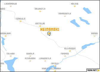 map of Heinämäki