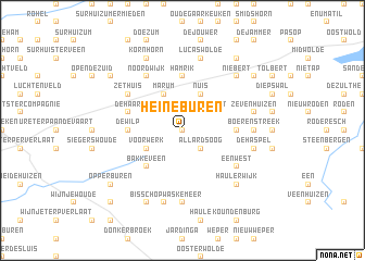 map of Heineburen