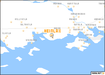 map of Heinlax