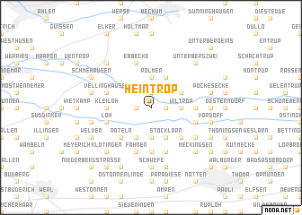 map of Heintrop