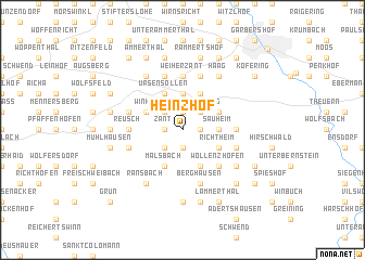 map of Heinzhof