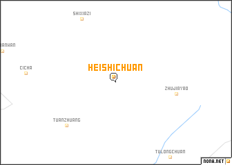 map of Heishichuan