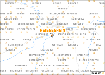 map of Heißesheim