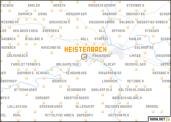 map of Heistenbach