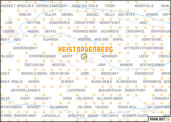 map of Heist-op-den-Berg