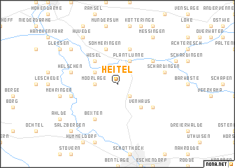 map of Heitel