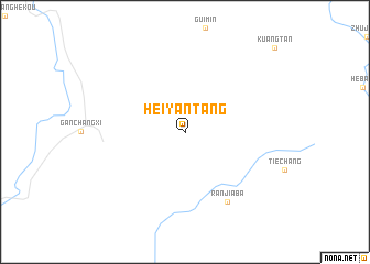 map of Heiyantang