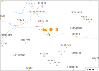 map of Hejiafan