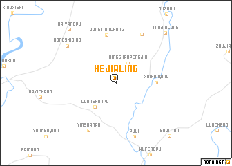 map of Hejialing