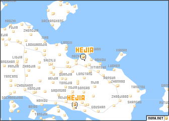 map of Hejia