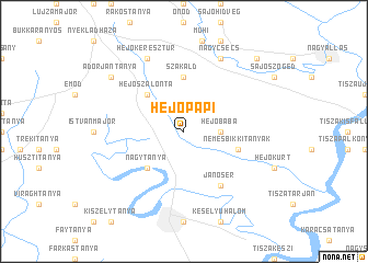 map of Hejőpapi