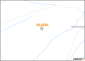 map of Hejrak