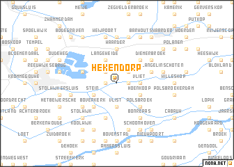 map of Hekendorp