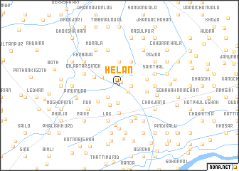 map of Helān