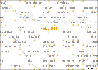 map of Heldritt