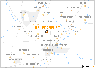 map of Helenaʼs Rust