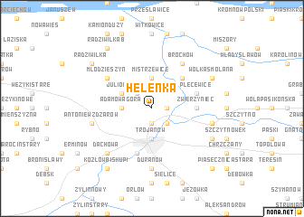 map of Helenka