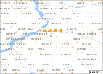 map of Helenówka