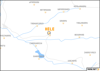 map of Hele