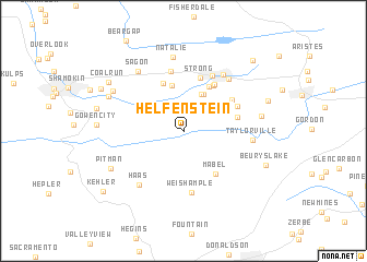 map of Helfenstein