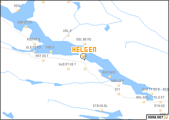 map of Helgen