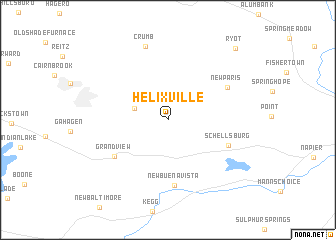 map of Helixville