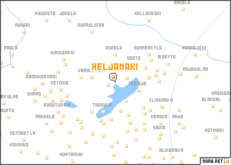 map of Heljämäki