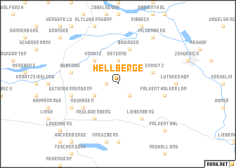 map of Hellberge