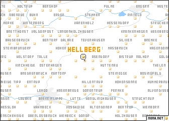 map of Hellberg
