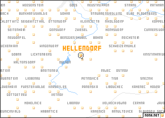 map of Hellendorf