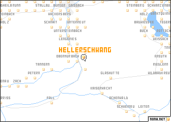 map of Hellerschwang