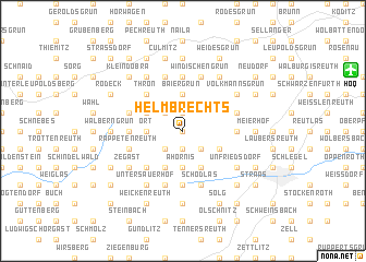 map of Helmbrechts