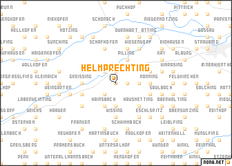 map of Helmprechting