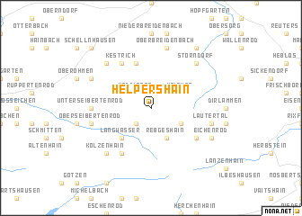 map of Helpershain