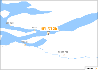 map of Helstad