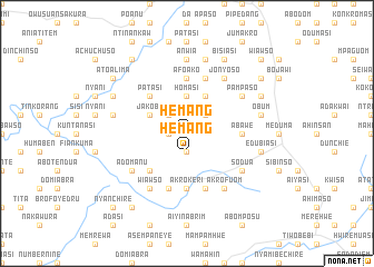 map of Hemang