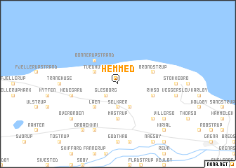 map of Hemmed